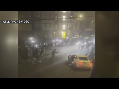 Sunset District neighbors upset over early-morning sideshow, vehicle fire