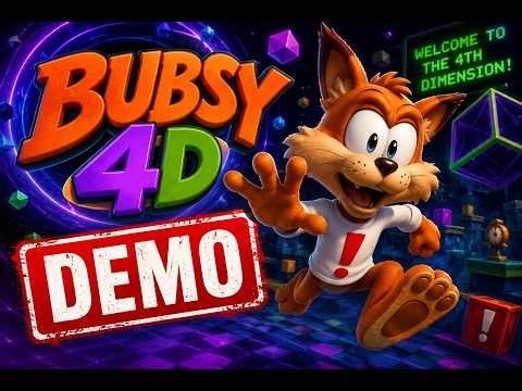 Bubsy 4D Demo | A Weird Return to a Retro Legend