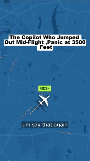 “He Just Jumped Out!” Pilot’s Shocking ATC Call #shorts #plane #pilot