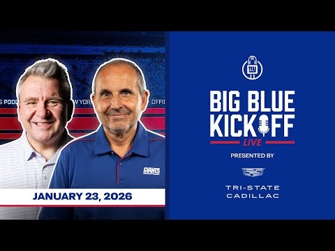 January 23, 2026 | Big Blue Kickoff Live | New York Giants