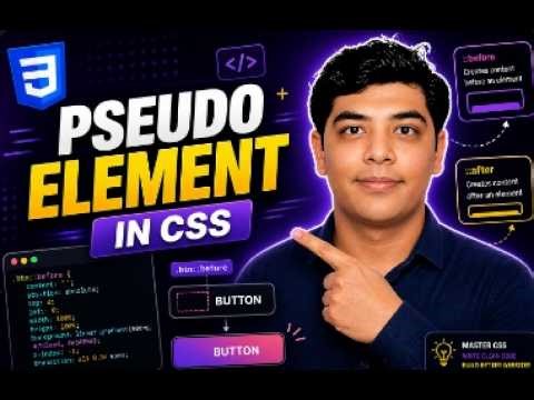 CSS Pseudo-Elements Explained | ::before & ::after 🚀