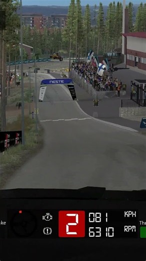 Harju 2019 | Skoda Fabia R5 evo | Onboard 2:19.70 | Richard Burns Rally #Shorts