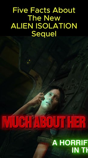 Five Facts About ALIEN ISOLATION 2 #horrortok #horror #alienisolation #horrorgaming