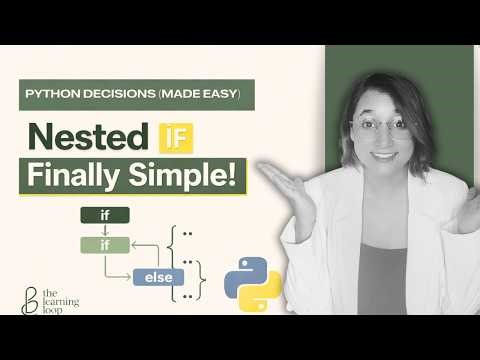 Nested If in Python (Made Easy) 🔥 | Python for Absolute Beginners | Step-by-Step Tutorial