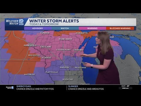 SE Wisconsin Weather: Rain to snow with very strong winds