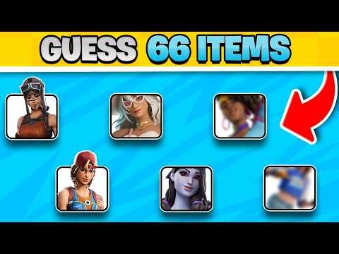Guess 66 FORTNITE ITEMS From Easy To Impossible