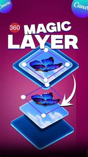 How To Use Canva Magic Layers #howto #canva #canvamagic #canvatutorial #canvaprofree #canvadesign