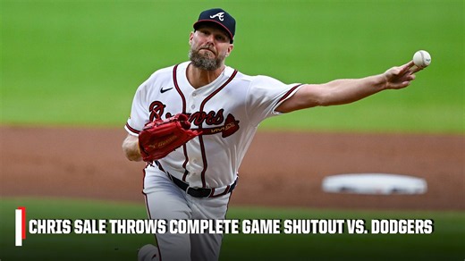 COMPLETE GAME SHUTOUT 🔥 Chris Sale records 11 STRIKEOUTS against the Dodgers | ESPN MLB