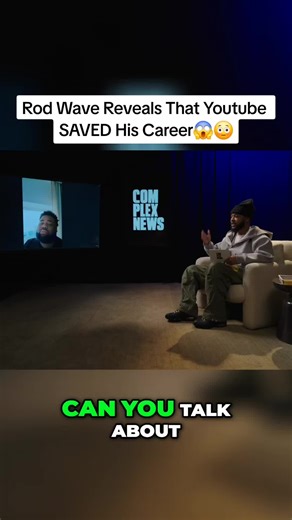Rod wave fans here?! lmk #rodwave #rapper #interview #fyp #viral @Rod Wave