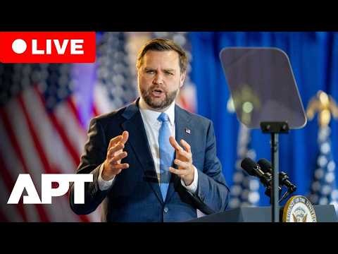 LIVE | JD Vance Addresses Massive MAGA Rally in Michigan | APT