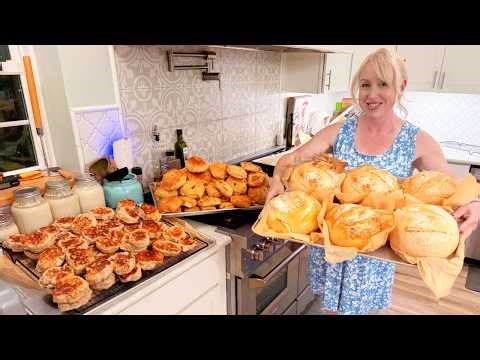 Cook Once and Eat for TWO Months! Filling My Freezer with MASSIVE Sourdough for Freezer Meal Prep!!