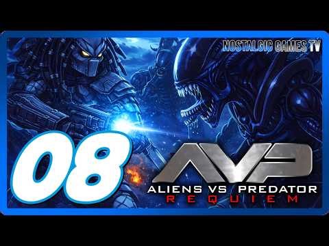Aliens vs. Predator: Requiem #08 | Deep Sewers | PSX | No Commentary |