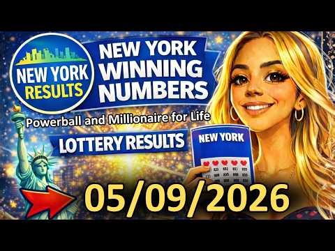 Powerball & Millionaire for Life Winning Numbers LIVE — May 9, 2026 | New York Lottery