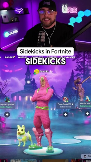 Ideas for the Sidekicks in Fortnite! #fortnite #fortniteclips #fortnitezerobuild