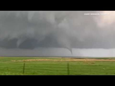 Twin twisters among tornado sightings across The Plains in severe weather weekend | The Forecasters