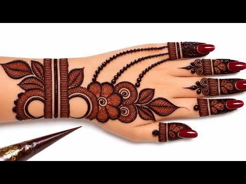 full hand simple mehndi design new 2026 |mehandi ka design | mehndi design | मेहंदी डिजाइन| #mehandi