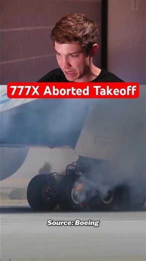 777X Aborted Takeoff