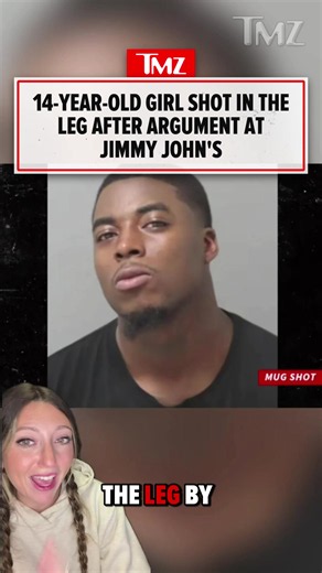 👀🥪 A 14-year-old girl was shot in the leg at a Jimmy John’s after her mother allegedly got into an argument with employees at the restaurant. 📷: WBTV & St. Louis City Justice Center