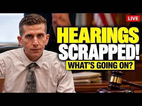 Bryan Kohberger Hearings Suddenly Canceled...Now What?!