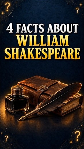 4 Surprising Facts About William Shakespeare