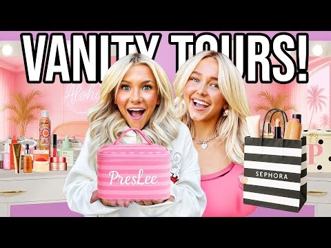 WE BUiLT our DREAM VANiTiES💄✨