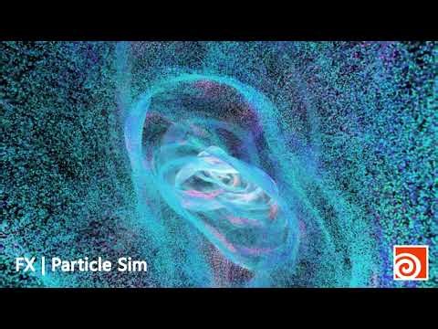 Morphing Particle Simulation