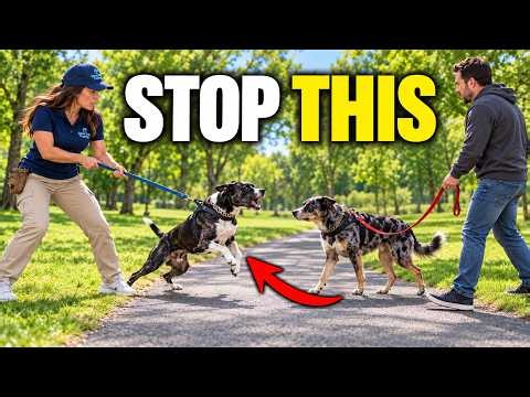 REACTIVE DOG TUTORIAL Stop Barking and Lunging at Other Dogs