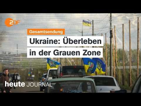 heute journal vom 05.05.2026 Kriegsalltag in der Ukraine, Ein Jahr Schwarz-Rot, Biontech spart