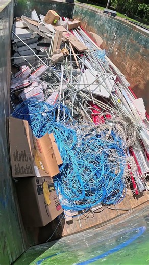 MASSIVE Copper Wire Dumpster Dive! 💰 Hundreds of Dollars in Scrap?!