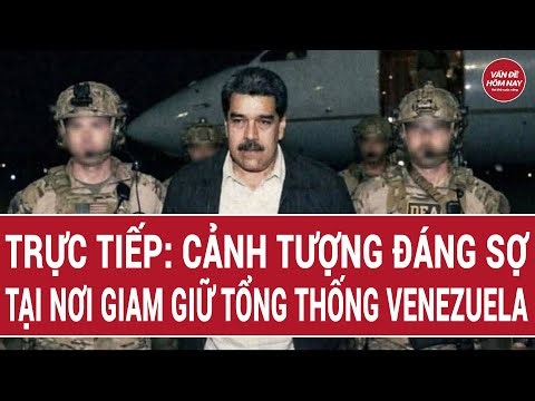 🔴[Trực tiếp] Hình ảnh Tổng thống Venezuela tại Mỹ; Cảnh tượng đáng sợ sau đòn tấn công