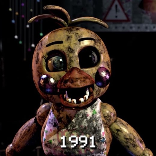 FNAF Toy Chica Animation over the years