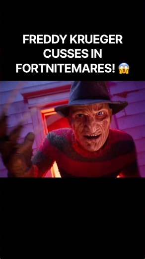 FREDDY KRUEGER CUSSED in the FORTNITEMARES 2026 COLLAB TRAILER… 😱 #shorts