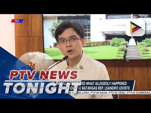 Plunder, graft complaints filed for preliminary investigation vs. Batangas Rep. Leviste, Sen...