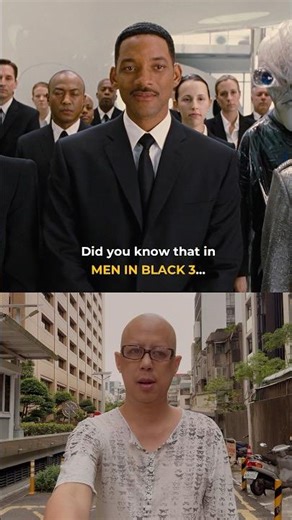 Did you know that in MEN IN BLACK 3...
