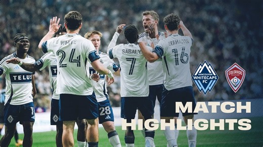 HIGHLIGHTS: Vancouver Whitecaps FC vs. Colorado Rapids | April 25, 2026