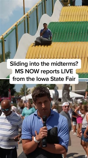 Sliding into the midterms? MS NOW reports LIVE from the Iowa State Fair