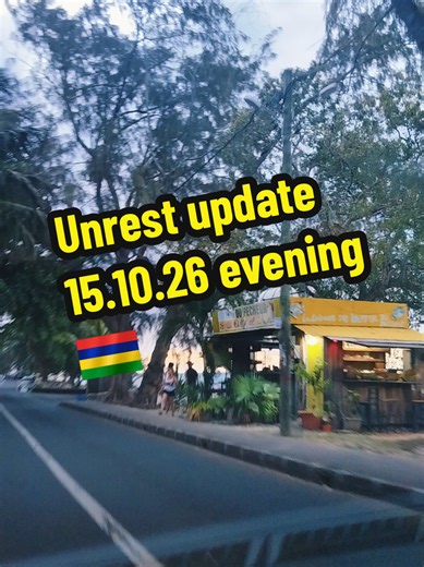 Mauritius unrest update — 15 October: arrests, curfew, investigations