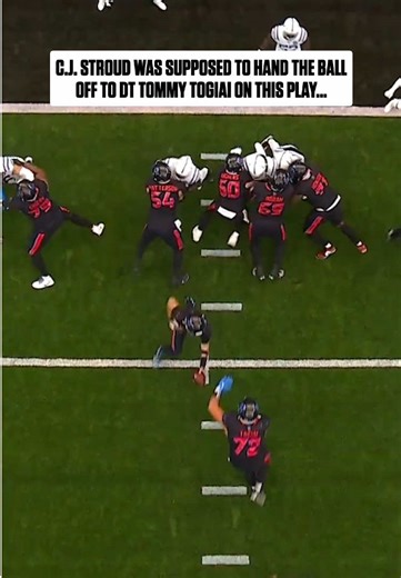 Tommy Togiai Scores Touchdown for Houston Texans