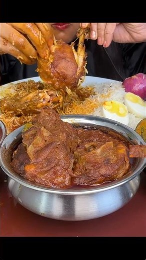 ASMR: Eating Chicken Curry Eating Mukbang 😍😋mutton prawn egg chicken liver curry with Rice MUKBANG