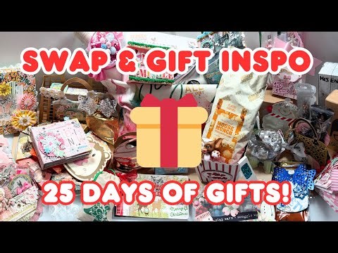 25 Days of Christmas 🎁 Craft Swaps, Handmade Gifts & Year Round Inspiration!