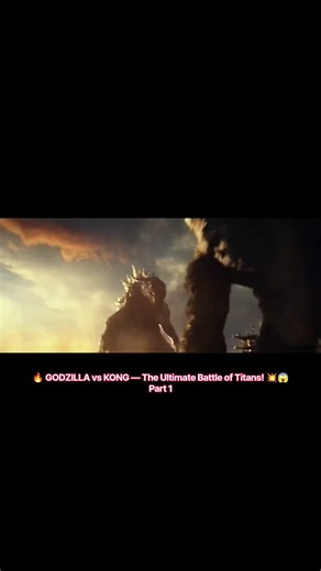 🔥 GODZILLA vs KONG — The Ultimate Battle of Titans! 💥😱