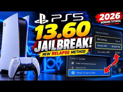 How to Jailbreak PS5 on 13.60 (2026) | Relapse DNS Method Tutorial Copy Title