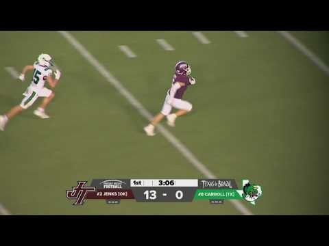Friday Night Football: Jenks scores 3rd touchdown on 4th down against Southlake Carroll