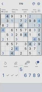 Sudoku Short #games #puzzle