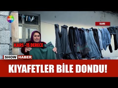Doğu Anadolu donuyor!