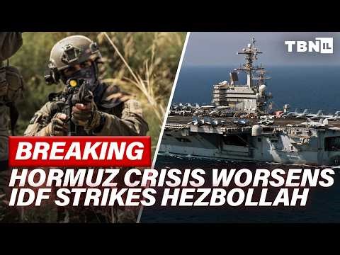 BREAKING: Hezbollah RAGES As U.S. Hormuz Blockade CRUSHES Iran; FBI Launches Probe | TBN Israel