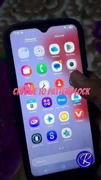 How to change Password in samsung Phone Pattern, PIN and Remove Lock On & Off l #PhoneLock #Setting