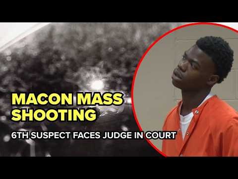 Macon park mass shooting update: 6th suspect in shooting appears in court