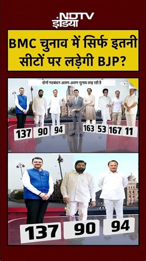 Syed Suhail | Bharat Ki Baat Batata Hoon | BMC Election में सिर्फ इतनी सीटों पर लड़ेगी BJP? #shorts