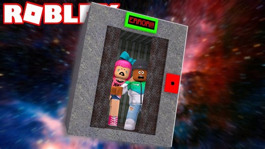 Surviving a Roblox elevator falling through space